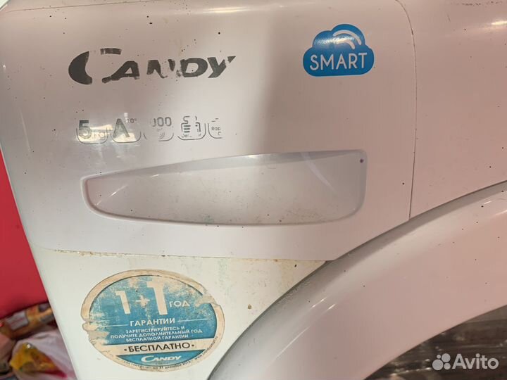 Стиральная машина candy 5кг отжимает 1/4