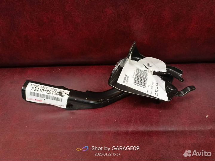 Петля капота toyota land cruiser prado 150 2017