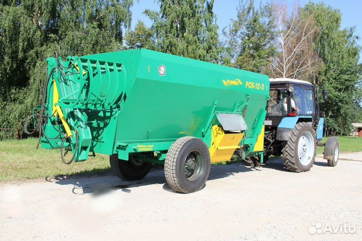 Миксер-кормораздатчик БобруйскАгромаш СРВ-8Б, 2024