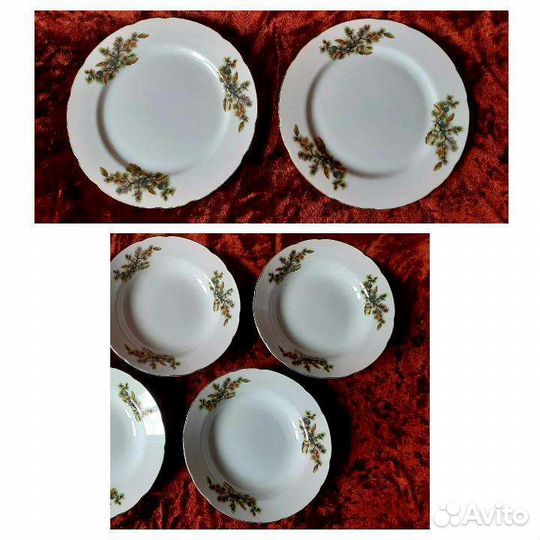 Японские тарелки с шишками