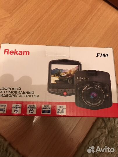 Видеорегистратор цифровой автомобильный Rekam F 10