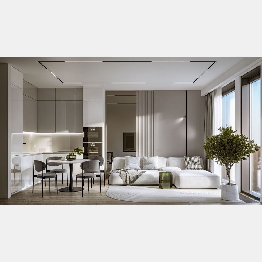 1-к. квартира, 50,2 м², 6/20 эт.