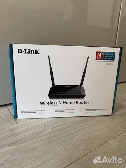 Wi-Fi Роутер D-Link DIR-615S