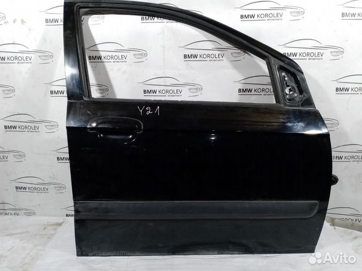 Дверь передняя правая (черная дефект) Hyundai Getz