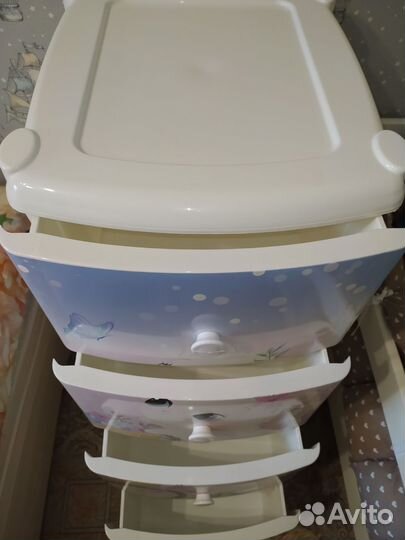 Комод детский пластиковый