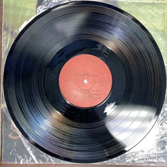 Винил пластинка Sade - stronger than pride