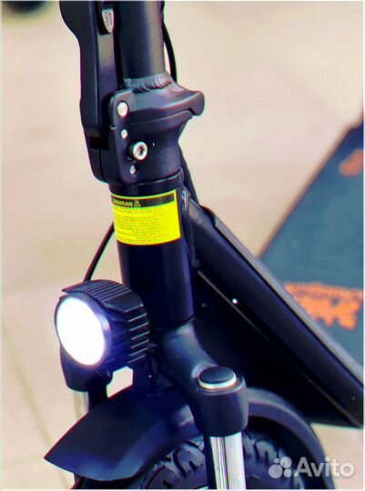 Электросамокат с сиденьем новый