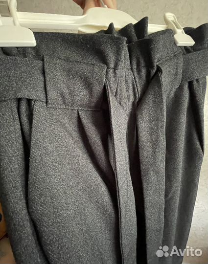 Брюки школьные для девочки на резинке