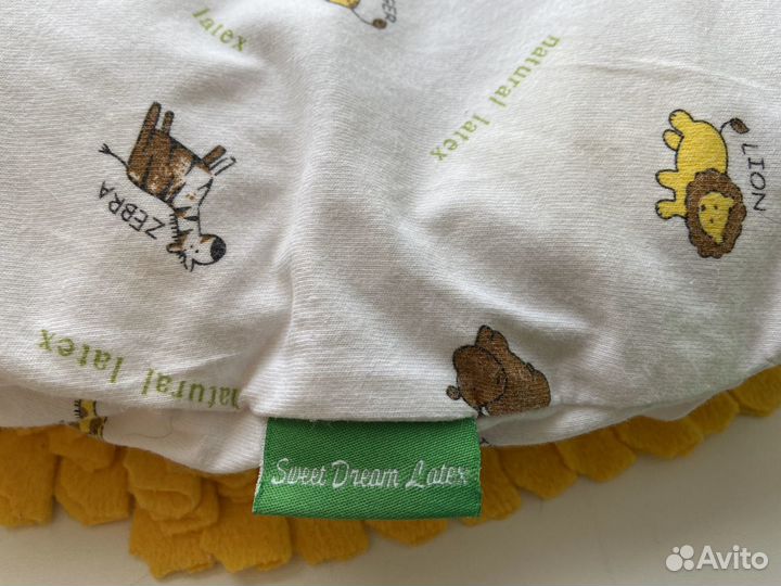 Ортопедическая подушка из натурального латекса