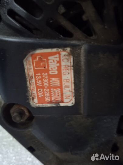 Генератор hyundai elantra xd 1.6