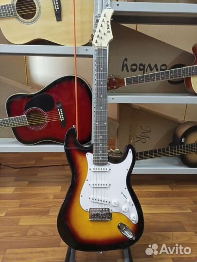 Новая Электрогитара Terris (stratocaster)