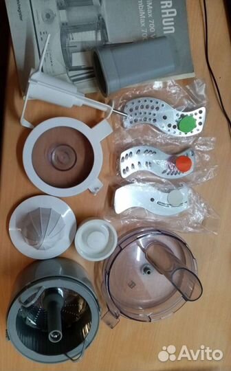 Запчасти на кухонный комбайн braun combimax 700