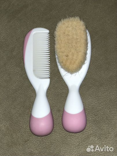 Набор расческа и щетка детская Chicco