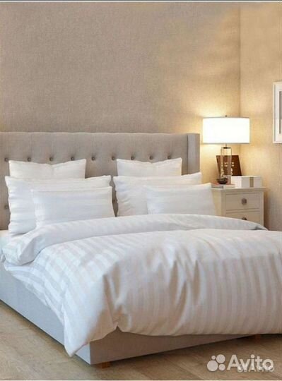 Белье постельное однотонное и цветное