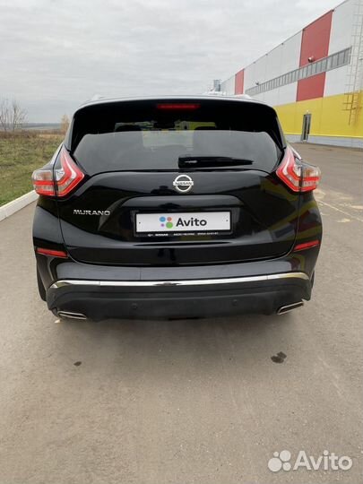 Nissan Murano 3.5 CVT, 2017, 70 200 км