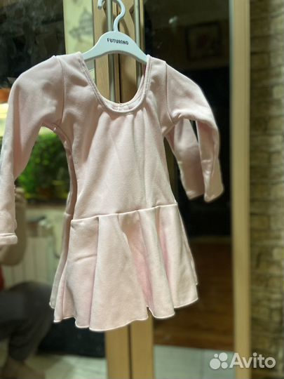 Платье для фигурного катания на девочку утепленное