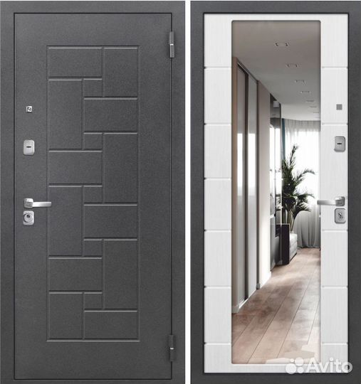 Входные металлические двери с установкой