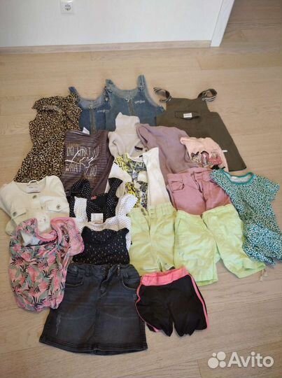 Вещи для девочки 140 пакетом