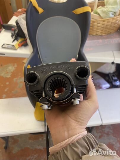 Детское кресло для велосипеда на сиденье