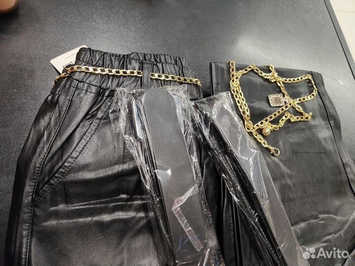 Кожаные брюки женские от 48 до 60
