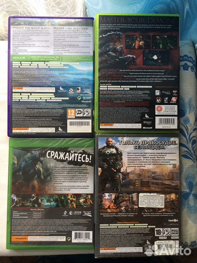 Игры xbox 360 и xbox one