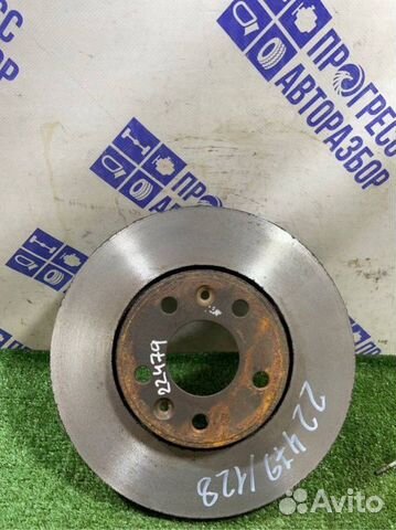 Тормозной диск передний левый Renault Grand Scenic