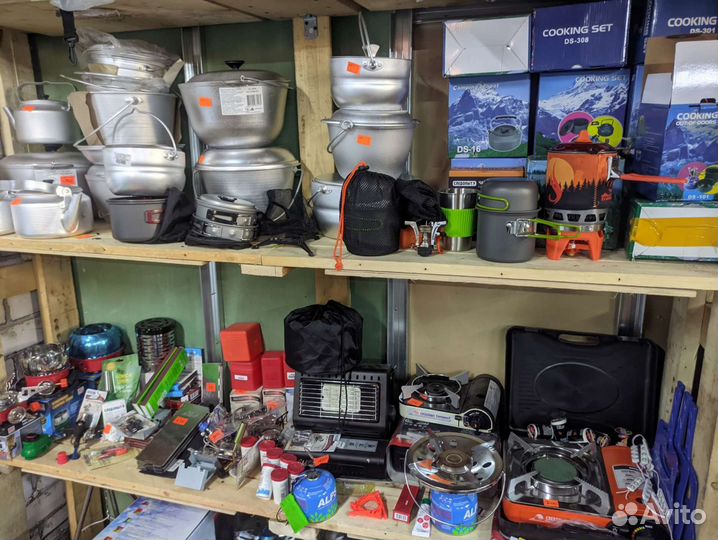 Походные горелки, плиты