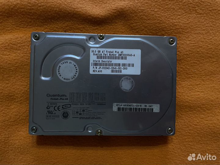 Жесткий диск Quantum 30GB