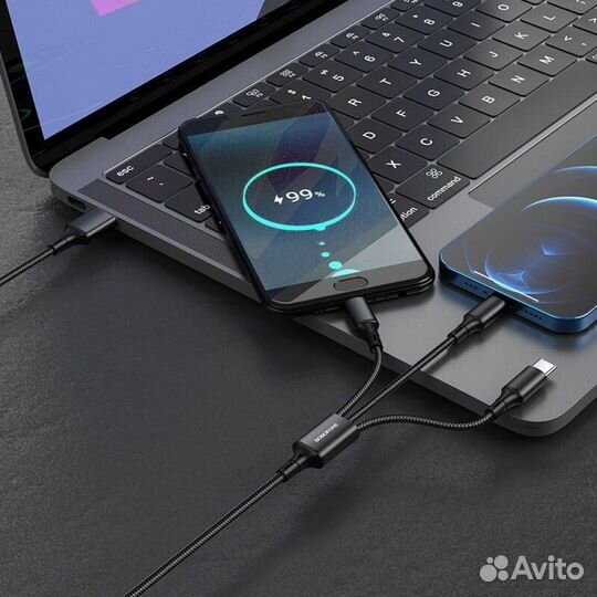 Кабель USB Lightning,Micro,Type-C 3в1 новый