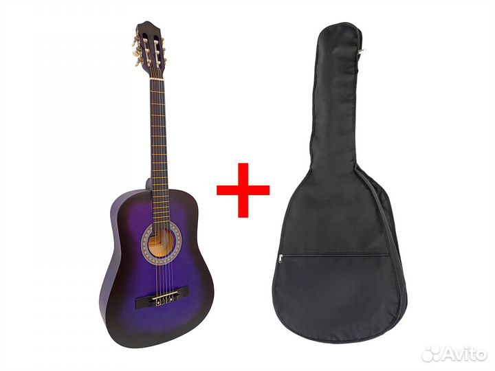 Гитара с чехом