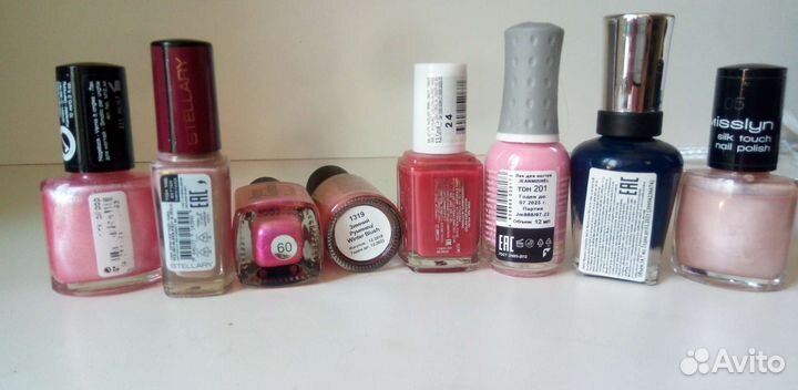 Лаки Masura, essie, Stellary, Sally Hansen, пакет