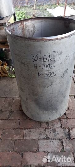 Бочка из нержавейки 300 л