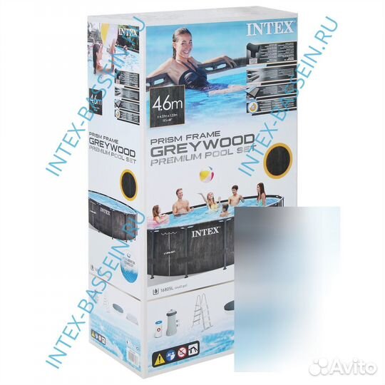 Каркасный бассейн 4,57*1,22