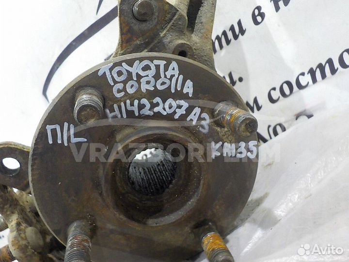 Кулак поворотный передний левый Toyota Corolla