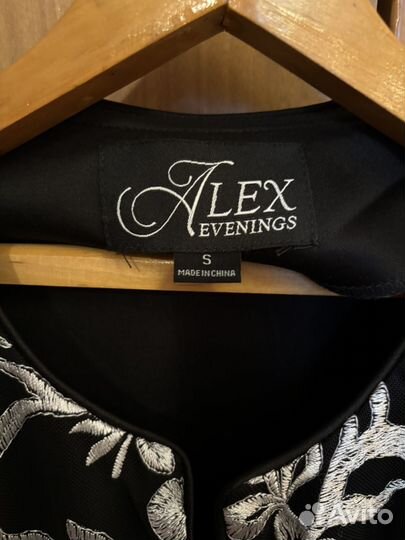 Жакет женский Alex Evenings с цветочной вышивкой