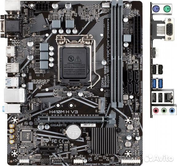 Материнская плата Gigabyte H410M H V3