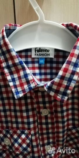 Рубашка с длинным рукавом р. 110 (новая)