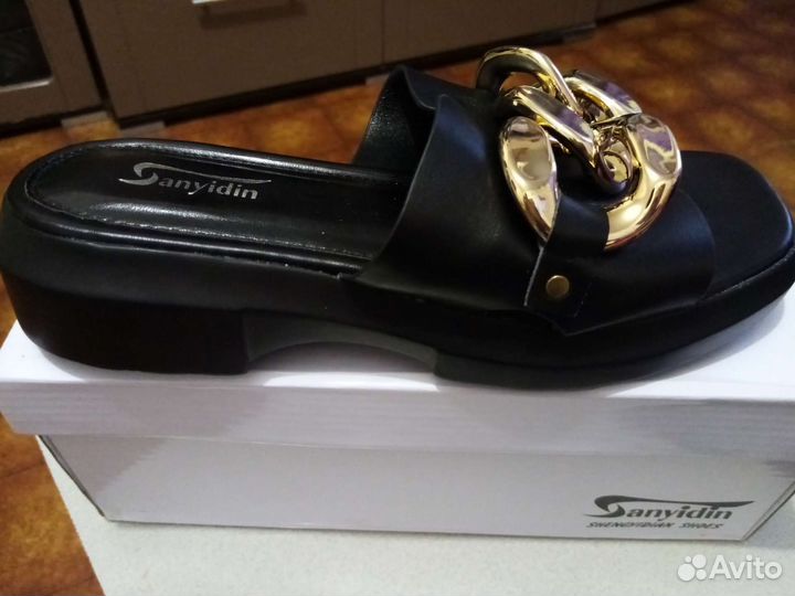 Шлепки женские 37размер