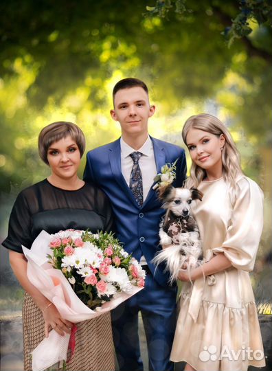 Портрет по фото, печать на холсте, подарок картина