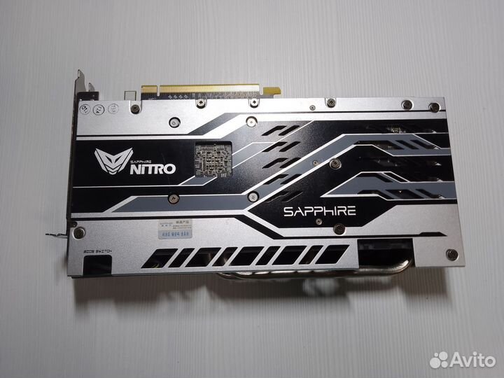 Видеокарта sapphire AMD Radeon RX 580 nitro+ 8GB