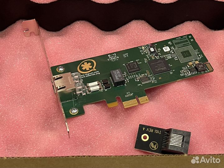 Digium 1TE131F Digium плата IP телефония