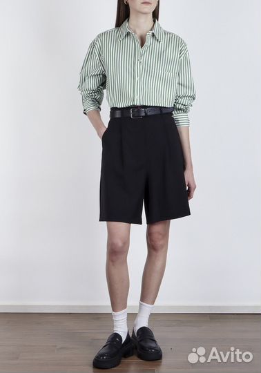 Шорты бермуды Max Mara, шерсть, оригинал