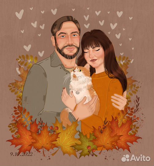 Портрет по фото на заказ