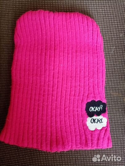 Продам двойную шапку на 5-10 лет