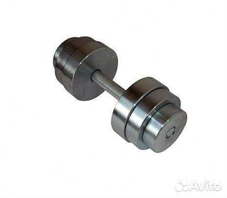 Гантель атлетическая разборная 16кг (металл)