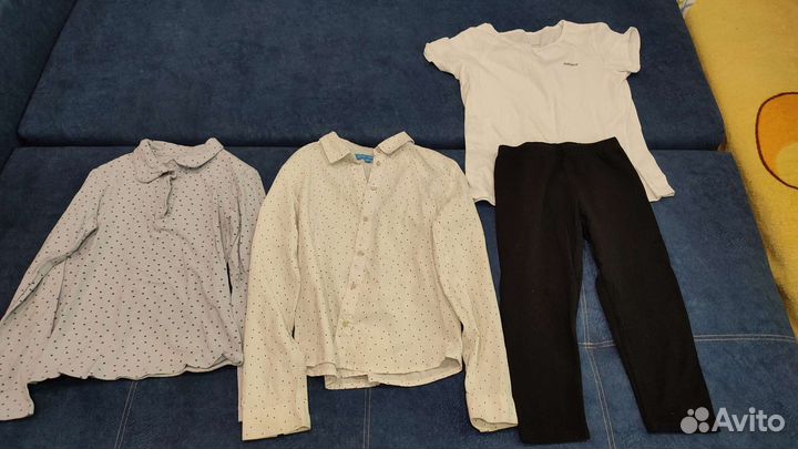Пакет вещей для девочки 128-134