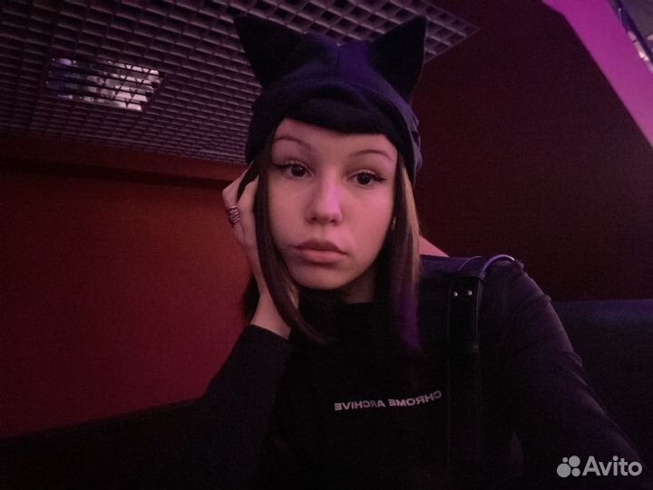 Шапка кошка