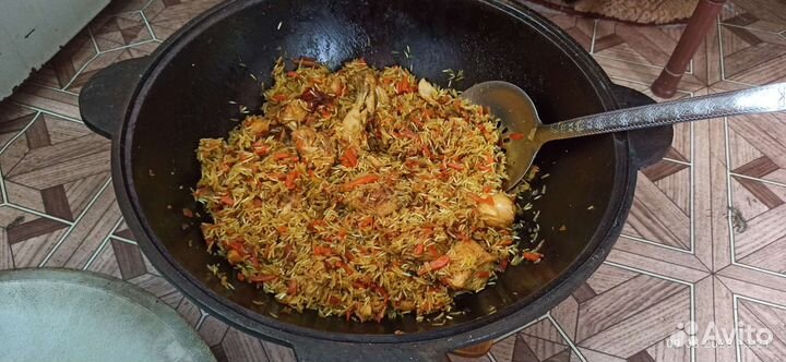 Казан чугунный 12 литров (аренда)