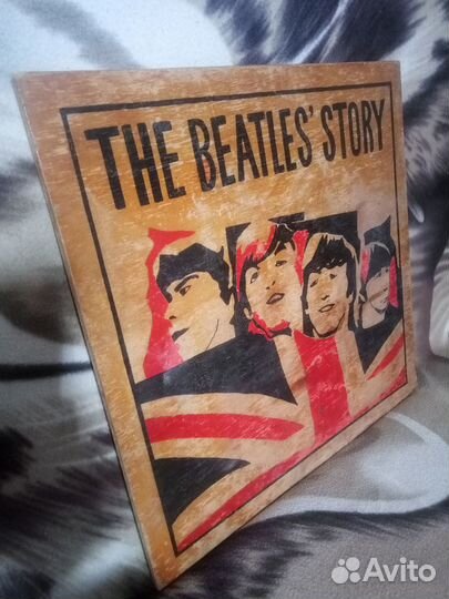 The Beatles картина на фанере