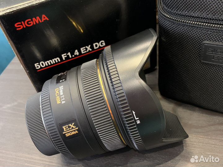 Объектив sigma 50 mm 1.4 для nikon